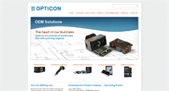 Desktop Screenshot of opticonusa.com